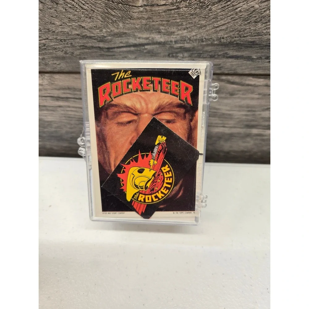 1991 Topps The Rocketeer Trading Cards Lot Stickers Disney Movie Vintage‎